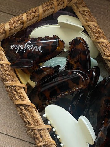 Custom Leopard Clawclip